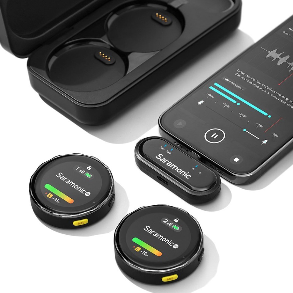 Радиосистема Saramonic BlinkMe U2 (TX+TX+RXUC+RXDi) 2,4 ГГц 2 приемника + 2 передатчика