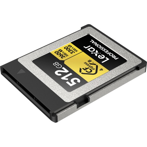 Карта памяти Lexar Professional Gold CFexpress 4.0 Type B 512GB, R/W 3600/3300 МБ/с