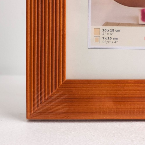 Фоторамка Walther Grado 10x15, дерево/стекло, оранжевый (HI 015 O)