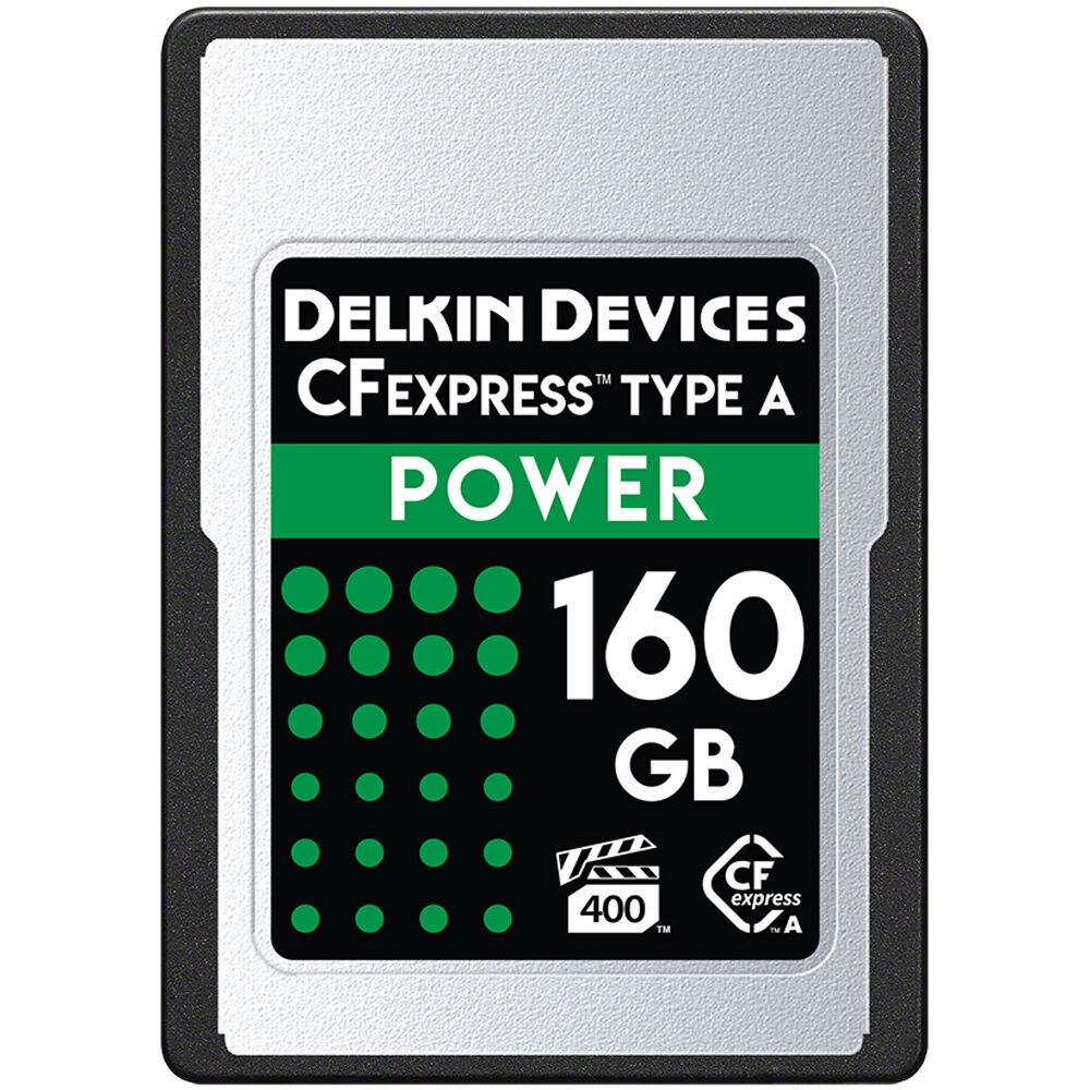 Карта памяти Delkin Devices Power CFexpress Type A 160GB VPG400, R/W 880/790 МБ/с