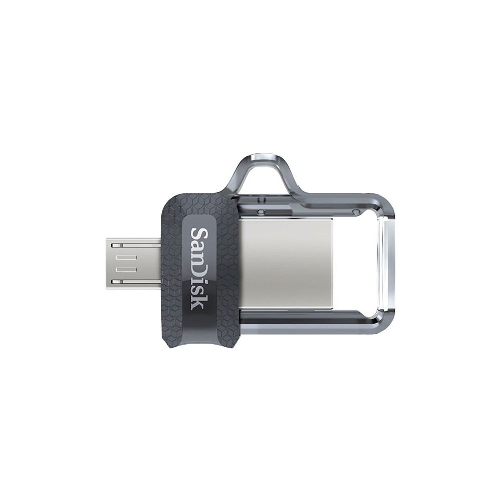 Флеш-накопитель SanDisk Ultra Dual Drive m3.0 USB-A/Micro B 32GB, R 130 МБ/с