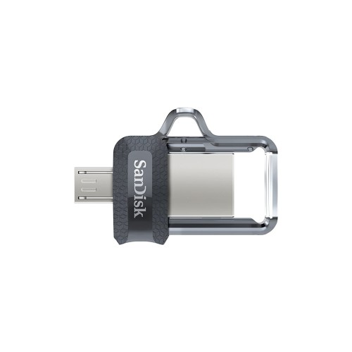 Флеш-накопитель SanDisk Ultra Dual Drive m3.0 USB-A/Micro B 32GB, R 130 МБ/с