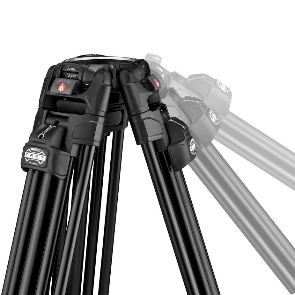 Видеоштатив Manfrotto MVK504XTWINGC голова 504X, штатив GS Twin карбоновый