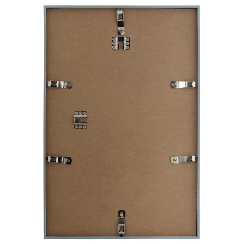 Фоторамка Innova Easy 30x40 с паспарту 20x28, пластик/стекло, серебристый (PK1908S)