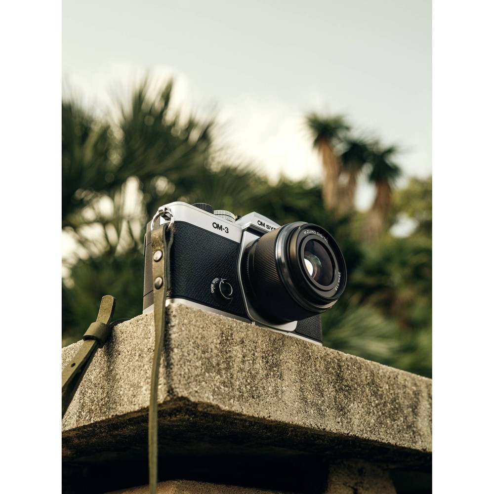 Фотоаппарат OM System OM-3 kit 12_45mm F4 Pro серебристый