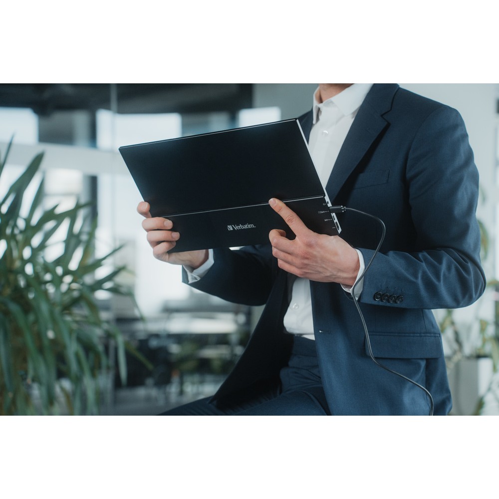 Портативный сенсорный монитор Verbatim PMT-15 Portable Touchscreen Monitor 15.6" Full HD 1080p