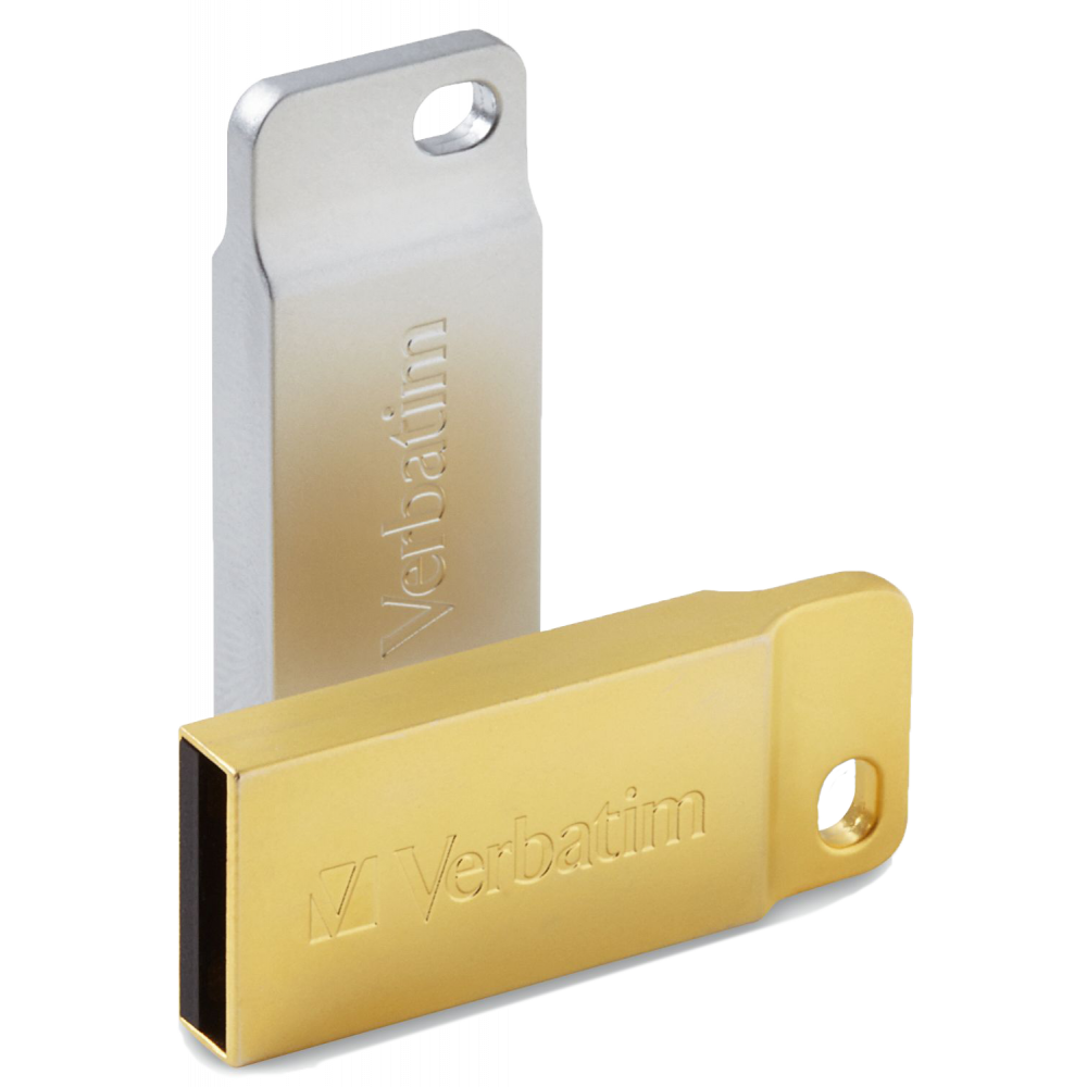 Флеш-накопитель Verbatim Metal Executive USB 3.2 Gen1 32GB R/W 80/25 МБ/с