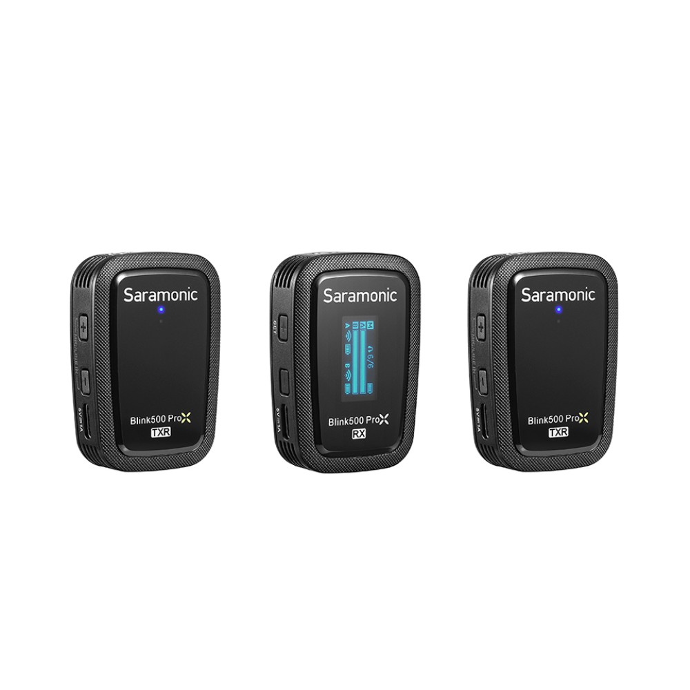 Радиосистема Saramonic Blink500 ProX B2R TX+TX+RX приемник + 2 передатчика с записью, разъем 3,5 мм