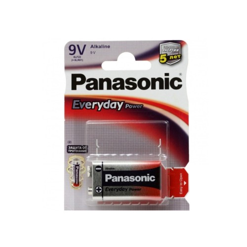 Батарейка Panasonic Everyday Power 9V щелочная 1 шт