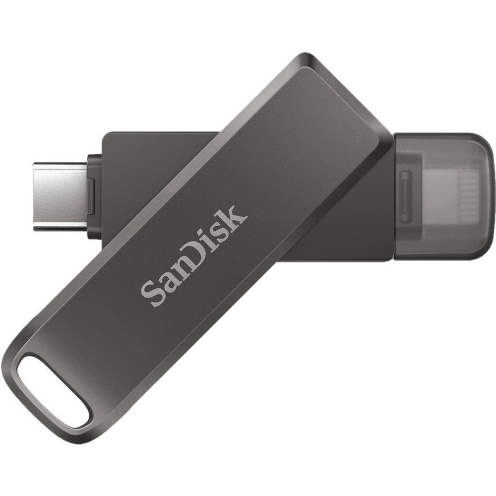 Флеш-накопитель SanDisk iXpand Flash Drive Luxe USB 3.1 Type-C/Lightning 128GB