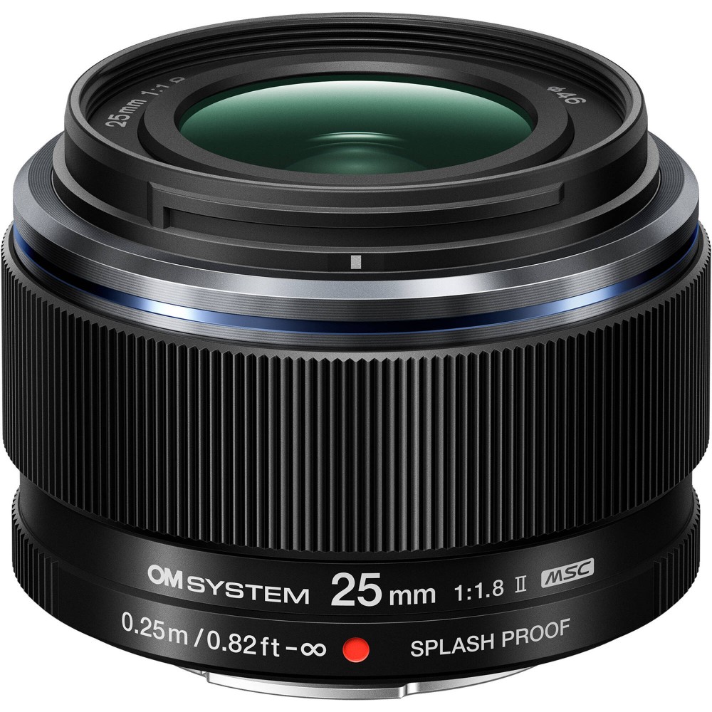 Объектив OM System M.Zuiko Digital 25mm F1.8 II черный