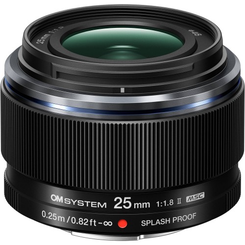 Объектив OM System M.Zuiko Digital 25mm F1.8 II черный