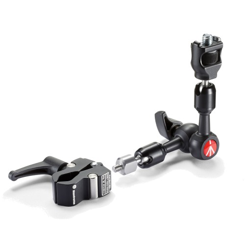 Кронштейн шарнирный Manfrotto 244MICROKIT Micro Arm с блокировкой вращения и зажимом Nano Clamp