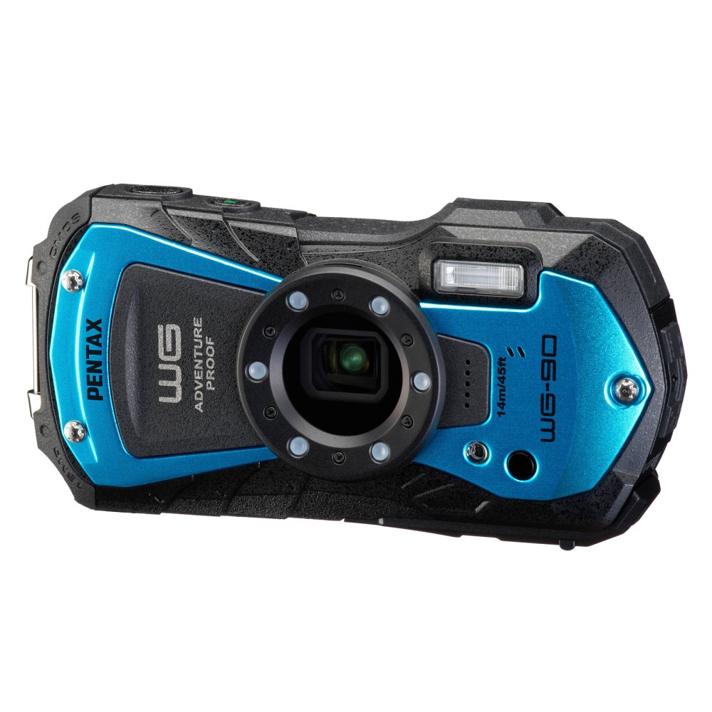 Фотоаппарат Pentax WG-90 водонепроницаемый синий