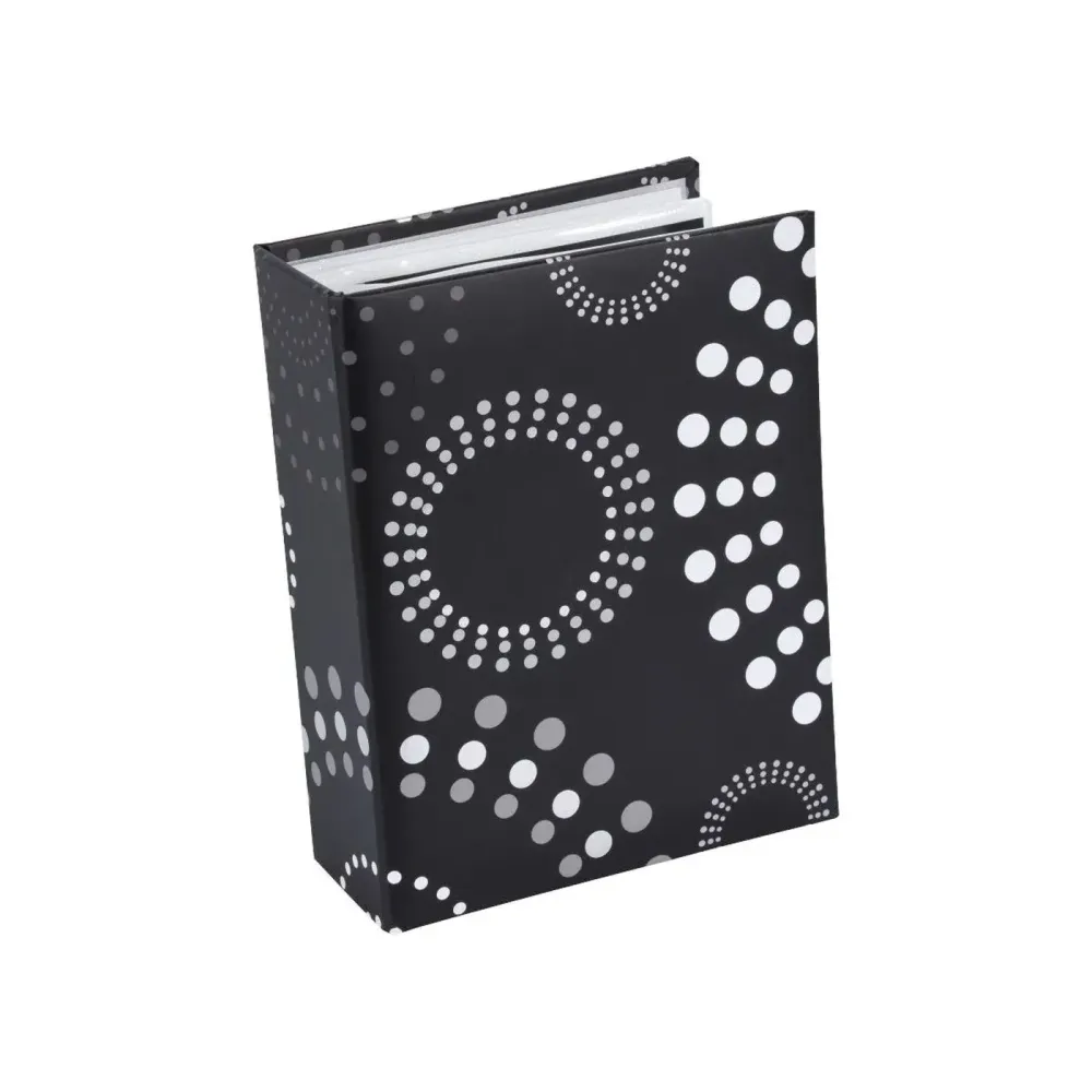 Фотоальбом Henzo Zahra Minimax 10x15 на 100 фото с кармашками, картон, черный (19.658.00)