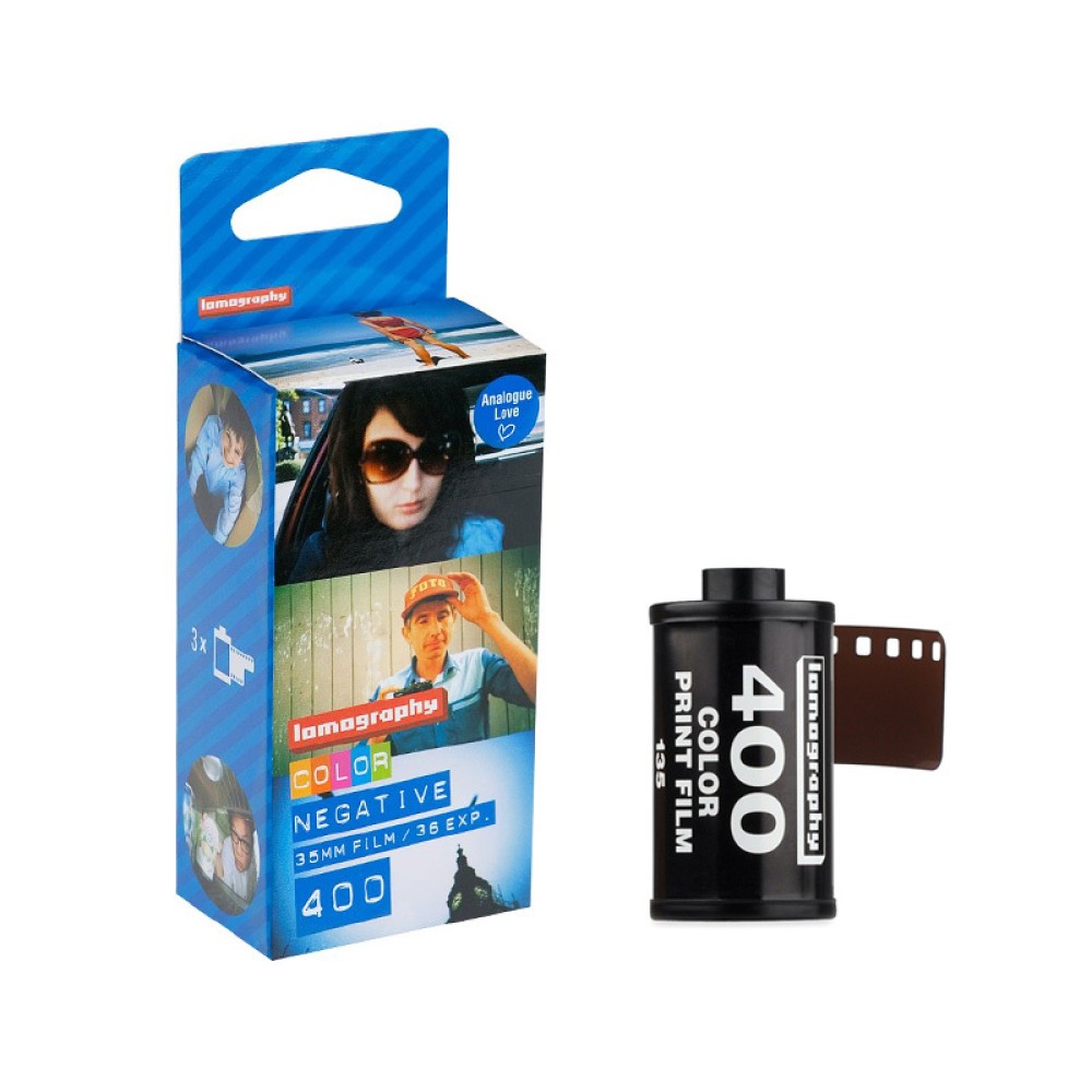 Фотопленка Lomography Color Negative 35 mm ISO 400, 36 кадров, 1 шт.