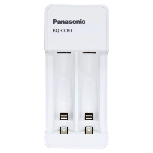 Зарядное устройство Panasonic Basic K-KJ80MCC20USB для 2 акк АА/ААА Ni-MH с USB-выходом + 2шт АА 190