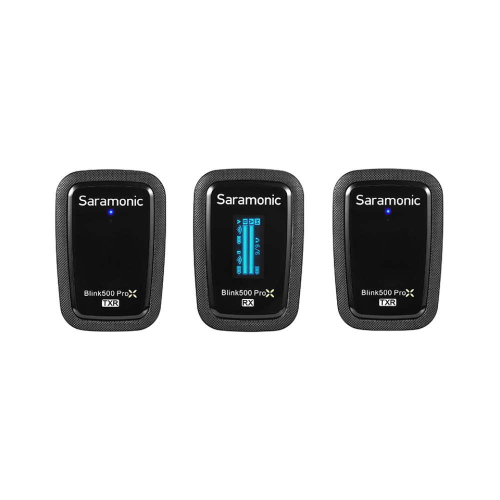 Радиосистема Saramonic Blink500 ProX B2R TX+TX+RX приемник + 2 передатчика с записью, разъем 3,5 мм