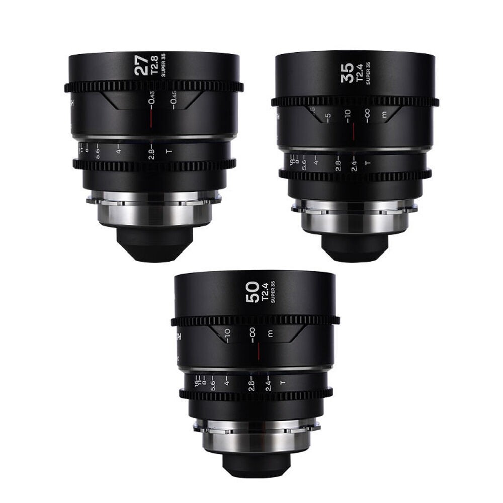 Набор объективов Laowa Nanomorph S35 Prime 3-Lens Bundle (27MM,35MM,50MM ) байонет ARRI PL & Canon E