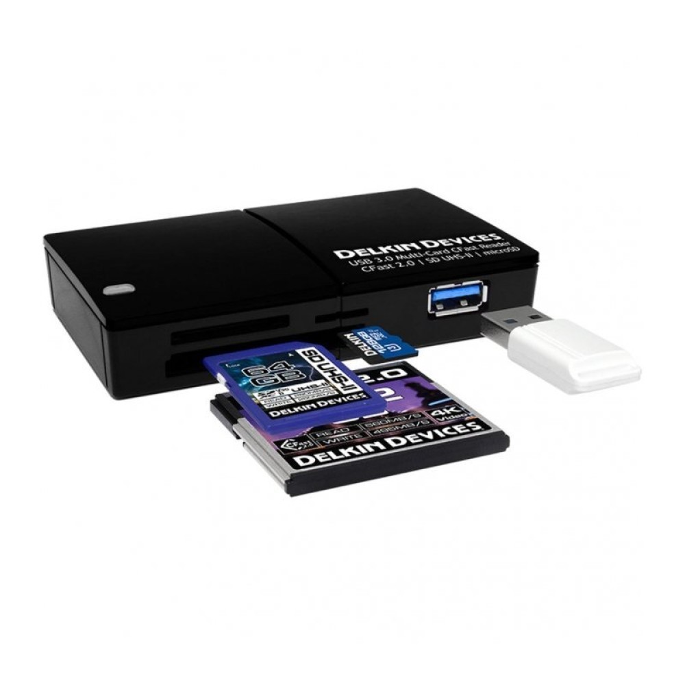 Кардридер Delkin Devices USB 3.0 CFast 2.0 Multi-Slot Reader