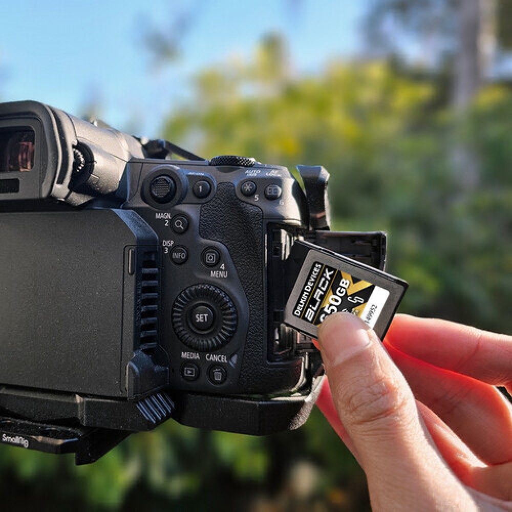 Карта памяти Delkin Devices Black 4.0 CFexpress Type B 650GB, R/W 3530/3250 МБ/с