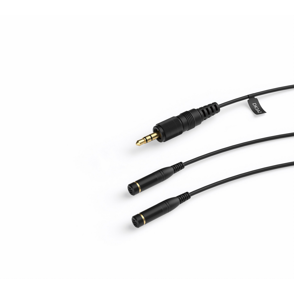 Микрофон петличный Saramonic DK3A2 двойной, разъем 3,5 мм TRS