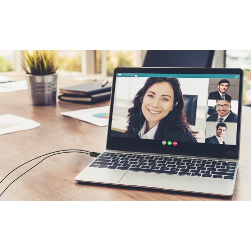 Аудиоинтрефейс Saramonic SR-EA2S USB-A для микрофона и наушников 3,5 мм