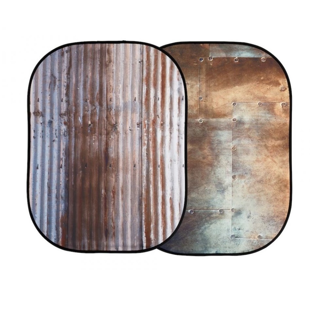 Фон складной Lastolite LL LB5712 Urban рифленый/листовой металл (1,5х2,1м)