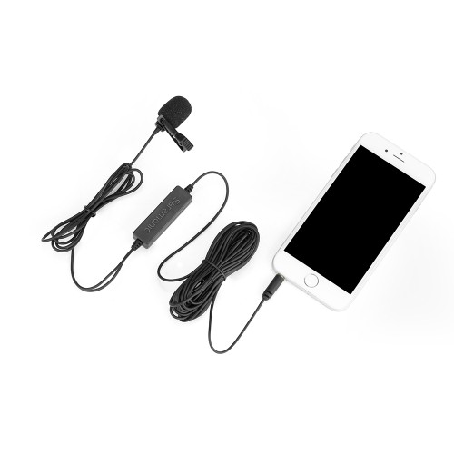 Микрофон петличный Saramonic LavMicro-S стерео с кабелем 5м, разъем 3,5 мм TRRS