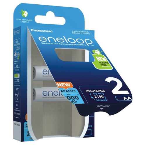 Аккумулятор Panasonic Eneloop BK-3MCDE/2BE 2000 mAh 2шт AA