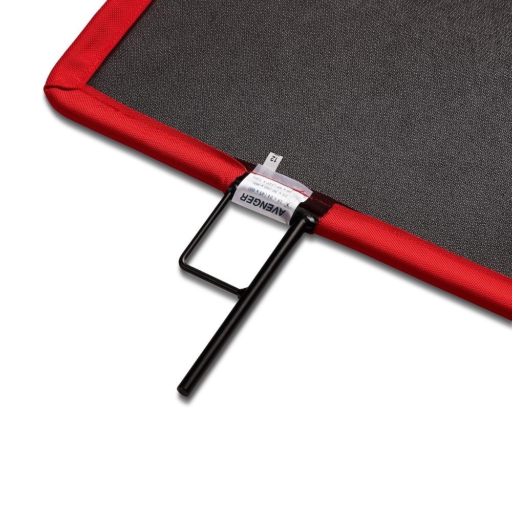 Флаг Avenger I650D Double Scrim Black 18х24'' (45х60см) черная сетка двойная 1.5 stops