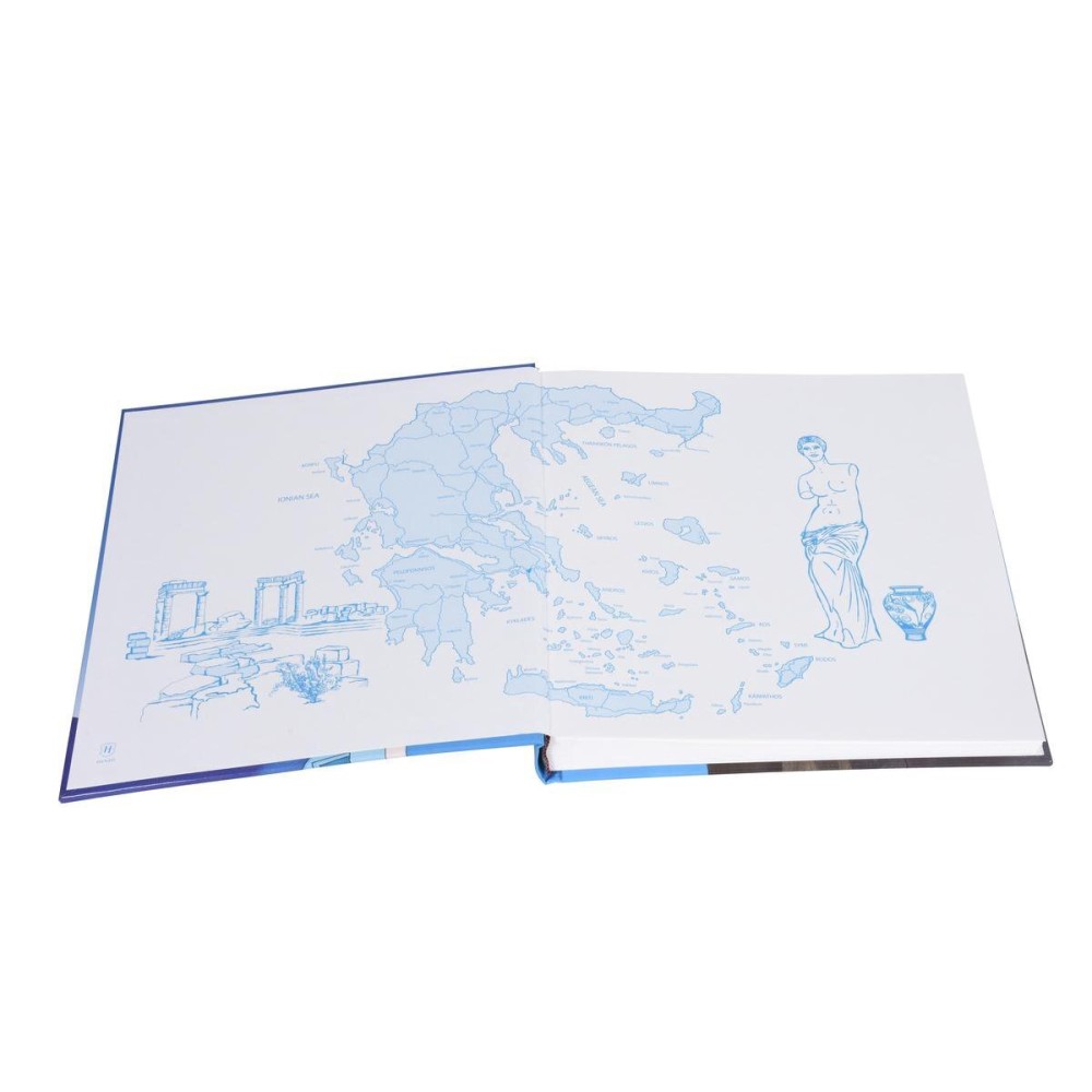 Фотоальбом Henzo Греция 28х30 на 60 стр., картон, синий (11.156.07)