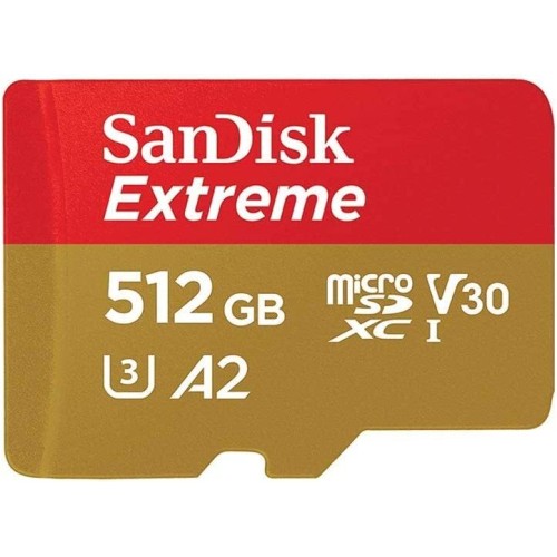 Карта памяти SanDisk Extreme Pro SDXC 512GB UHS-I U3 V30 A2, R/W 160/90 МБ/с