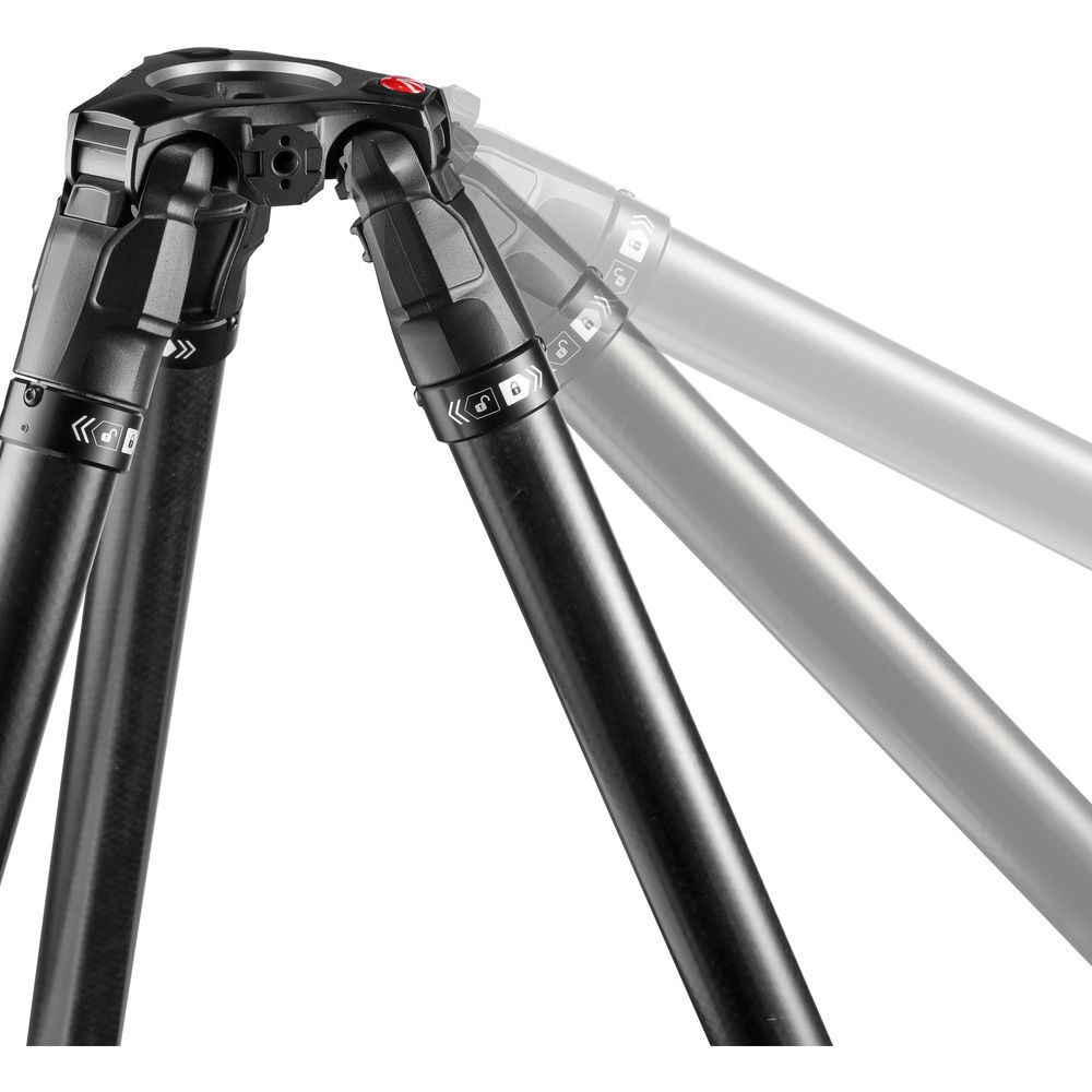 Видеоштатив Manfrotto MVTSNGFC Fast Single карбоновый