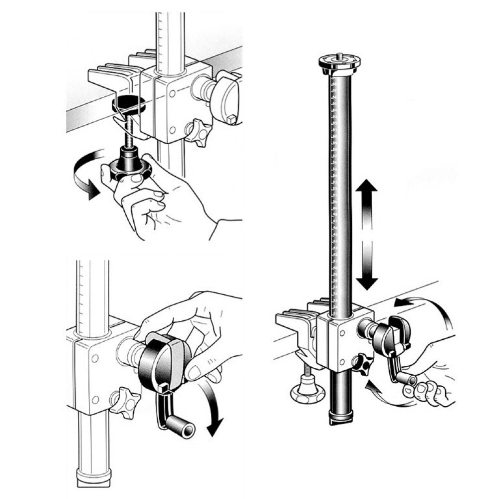 Редукторная колонна Manfrotto 131TC