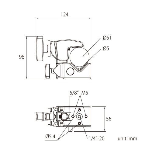 Зажим Kupo KCP-700B Super Convi Clamp Black W/ KCP-7SDL Saddle